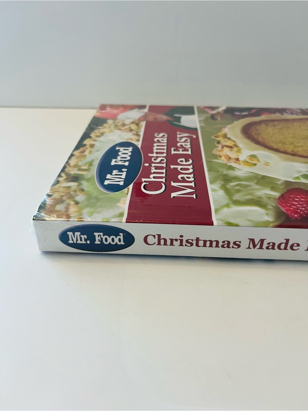 Mr. Food Art Ginsburg Christmas Made Easy Hardcover Cookbook Factory Sealed - Picture 3 of 11